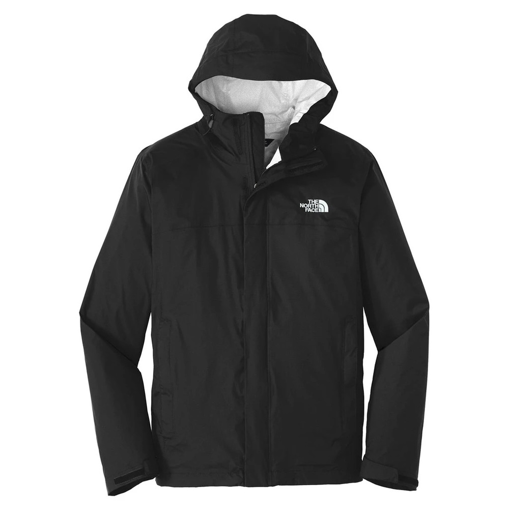 Black North Face Raincoat